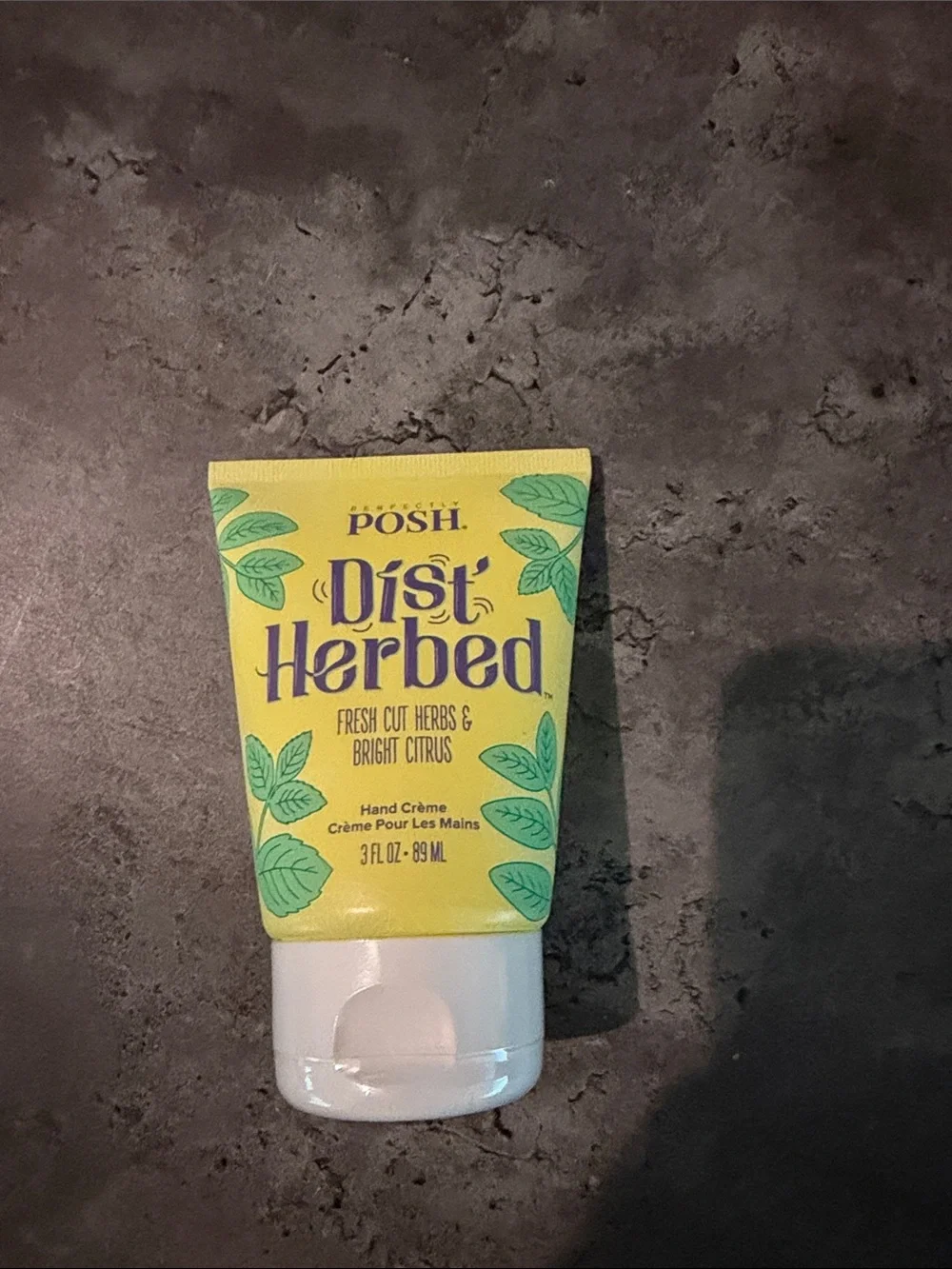 POSH Dist Herbed Fresh Cut Herbs & Bright Citrus Hand Crème - Yellow